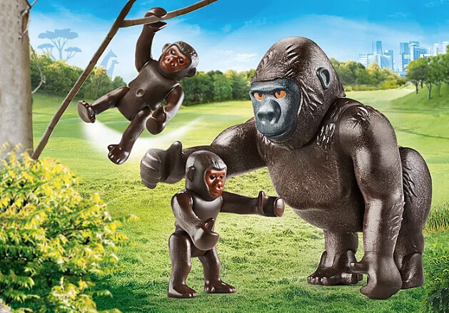 70360 Gorilla with Babies