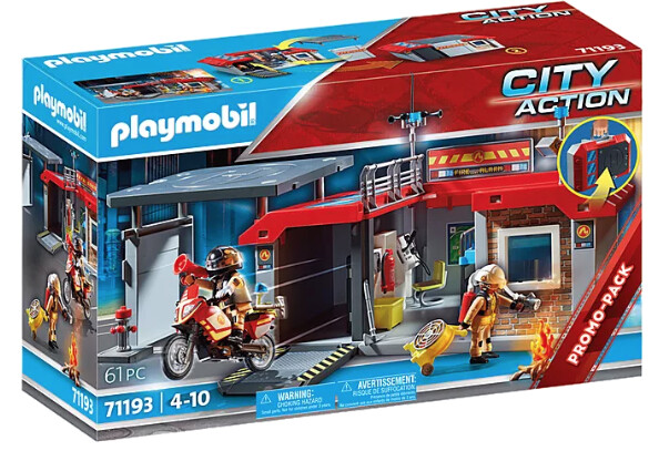 71193 Take Along Fire Station