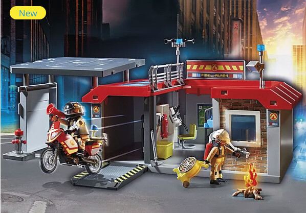 71193 Take Along Fire Station