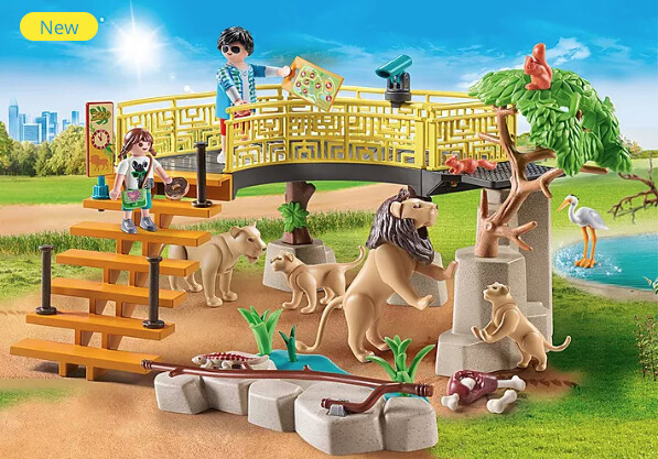 71192 Outdoor Lion Enclosure