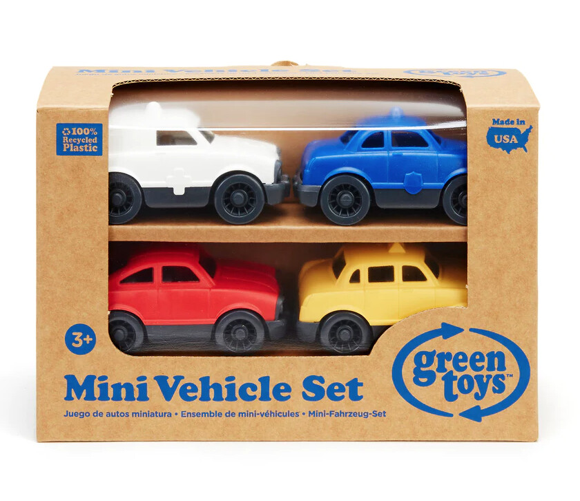 MVP1-1165 Green Toys Mini Vehicle 4-Pack..