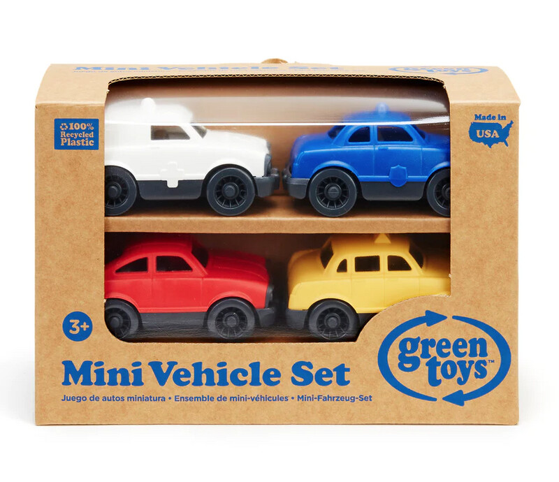 MVP1-1165 Green Toys Mini Vehicle 4-Pack..