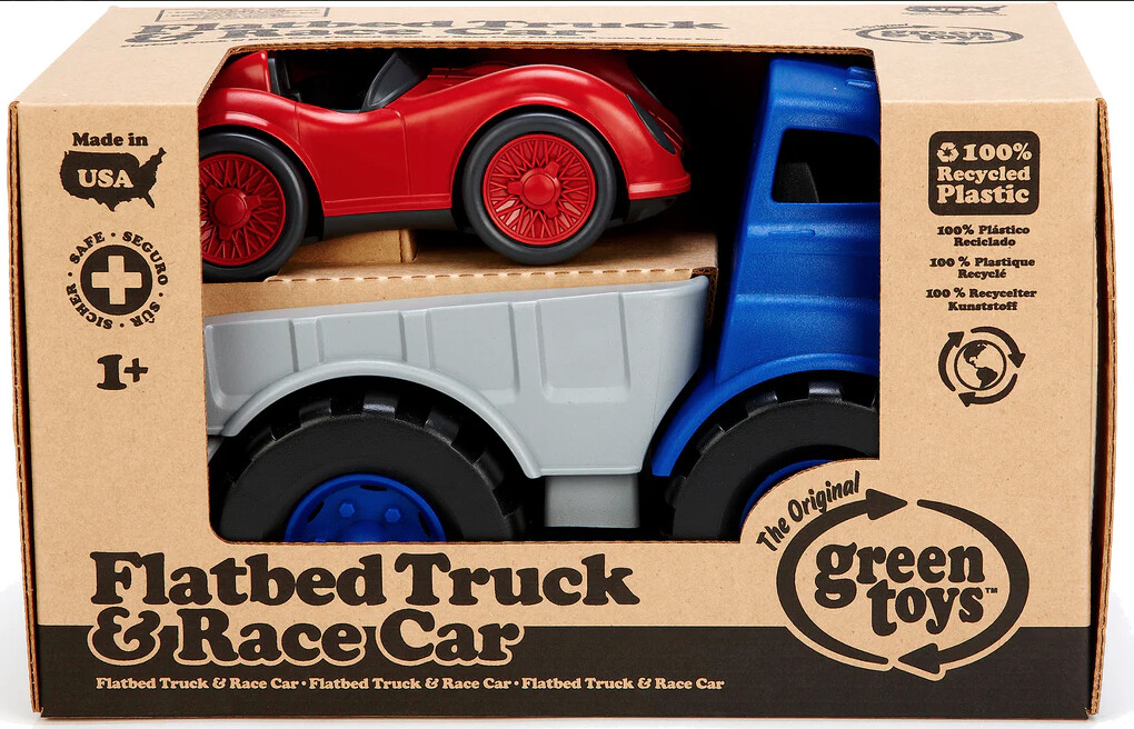 FLRA-1481 GT Flatbed Truck w/ Race Car