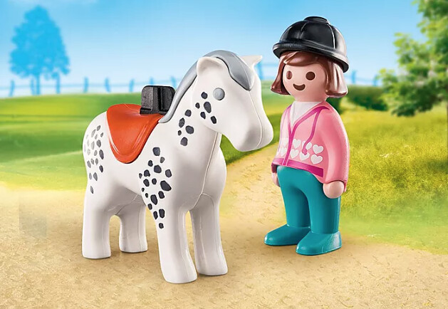 70404 Rider with Horse