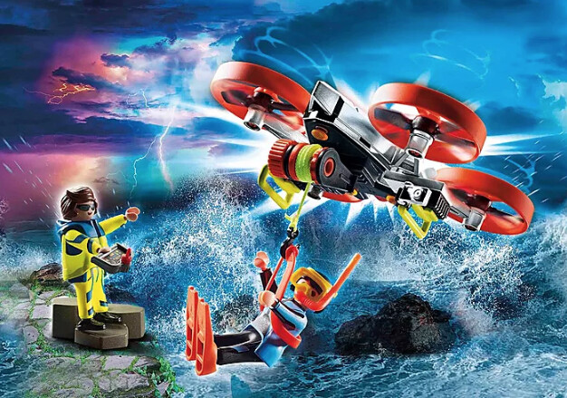 70143 Diver Rescue with Drone