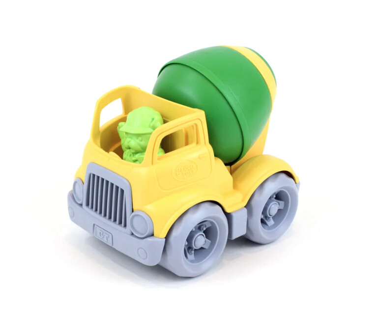 CMXG-1263  Mixer Construction Truck - Green/Yellow