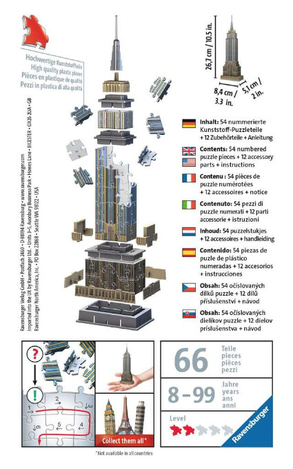 11271 Mini Empire State Bldg              54p