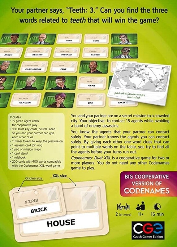 CGE00053 Codenames: Duet XXL