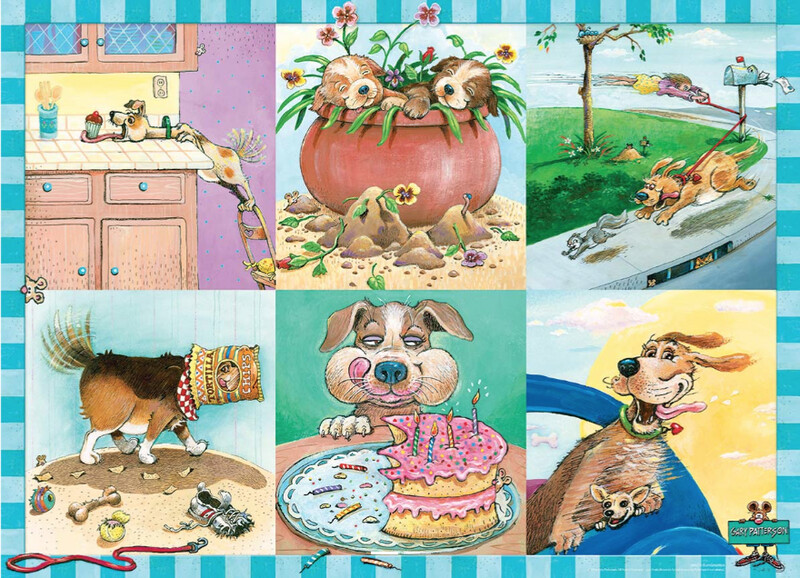 6100-5482 Puppy Trouble by Gary Patterson
