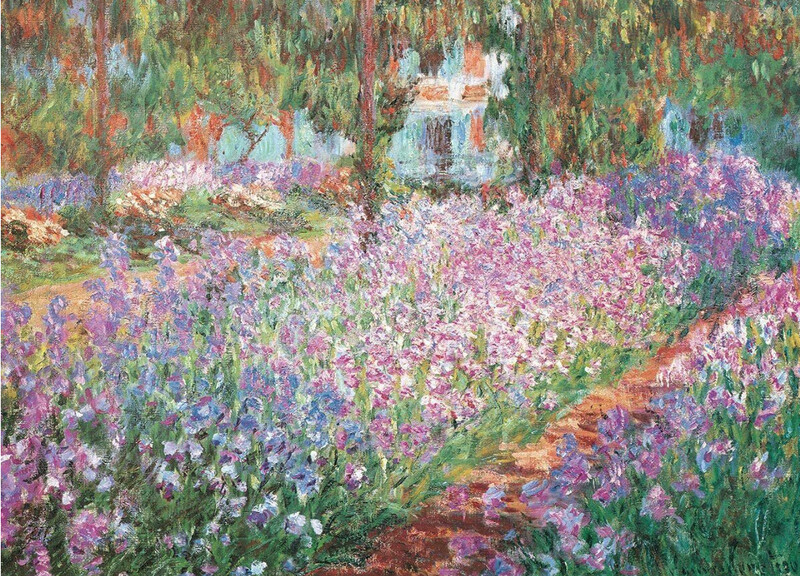6100-4908 Monet's Garden by Claude Monet