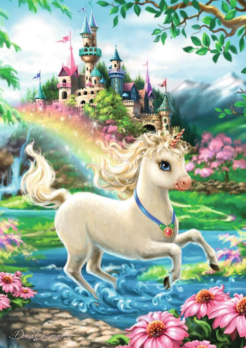08765 Unicorn Castle 35 Pc