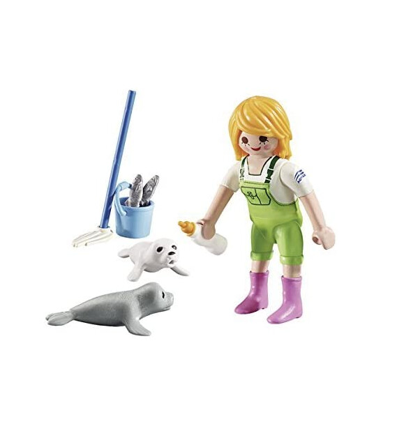9418 Zookeeper with Seal Pups
