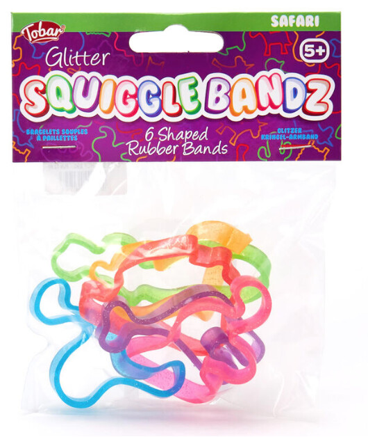 144206 SQUIGGLE BANDZ (MULTI)