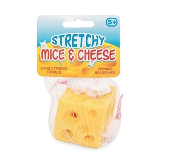 057957 STRETCHY MICE AND CHEESE (MULTI)