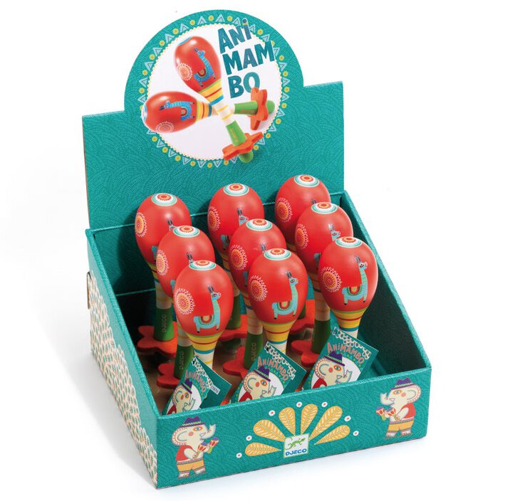 DJ06008 Maracas ( Display 9 pieces)