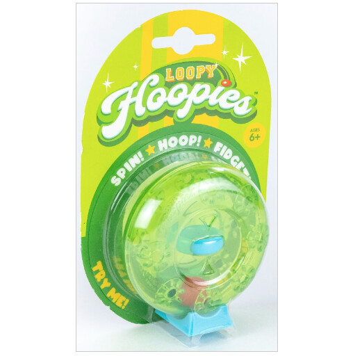 BL-9107 Loopy Hoopies (assorted 12 in PDQ) Green