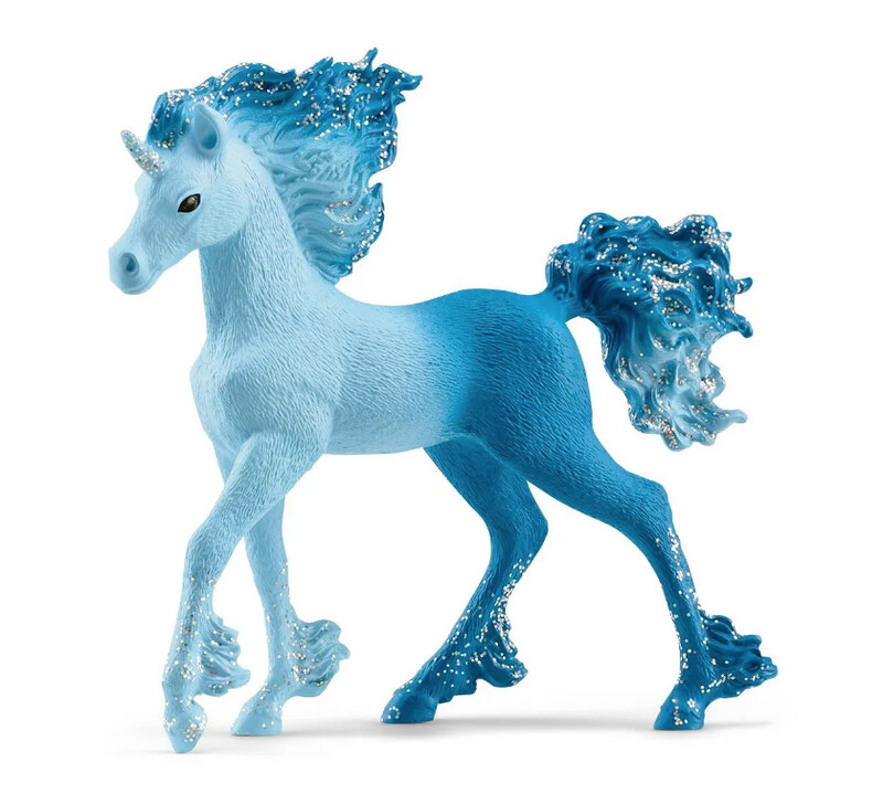 70758 Elementa water flame unicorn Foal