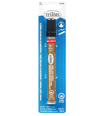 TES02544C Gold Paint Marker Carded