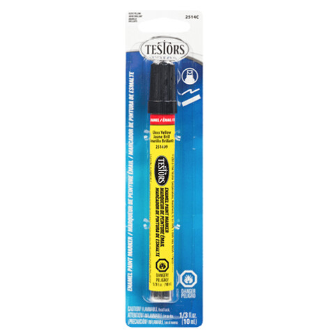 TES02514C Yellow Paint Marker Carded