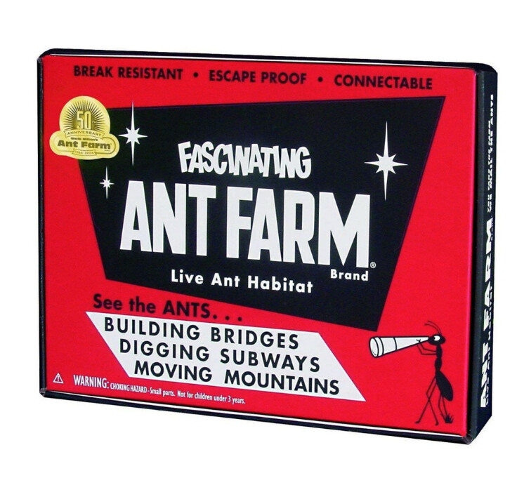 0017 UNCLE MILTON RETRO ANT FARM