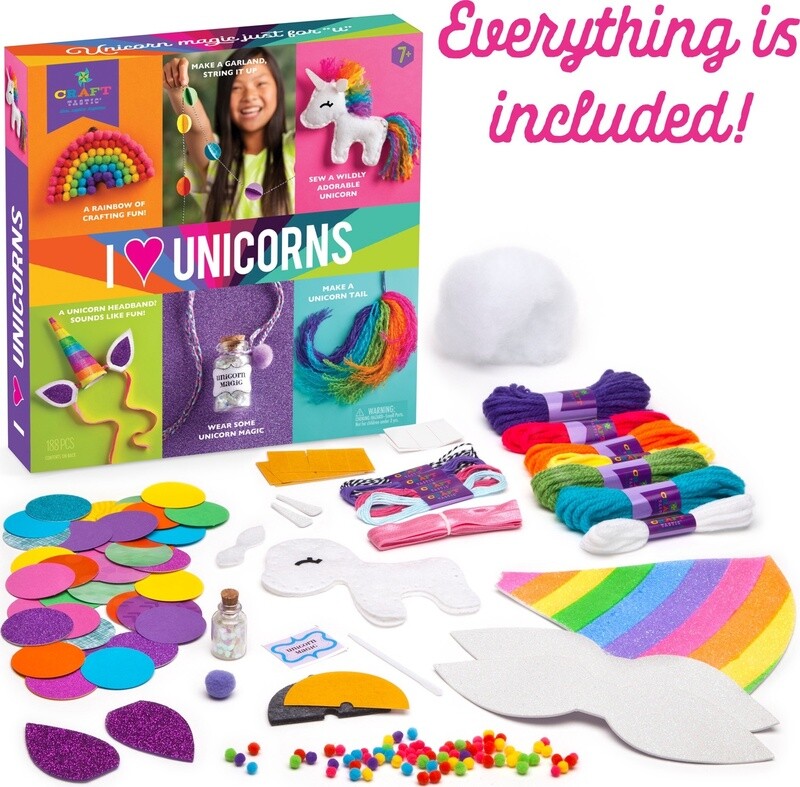AW008 I LOVE UNICORNS