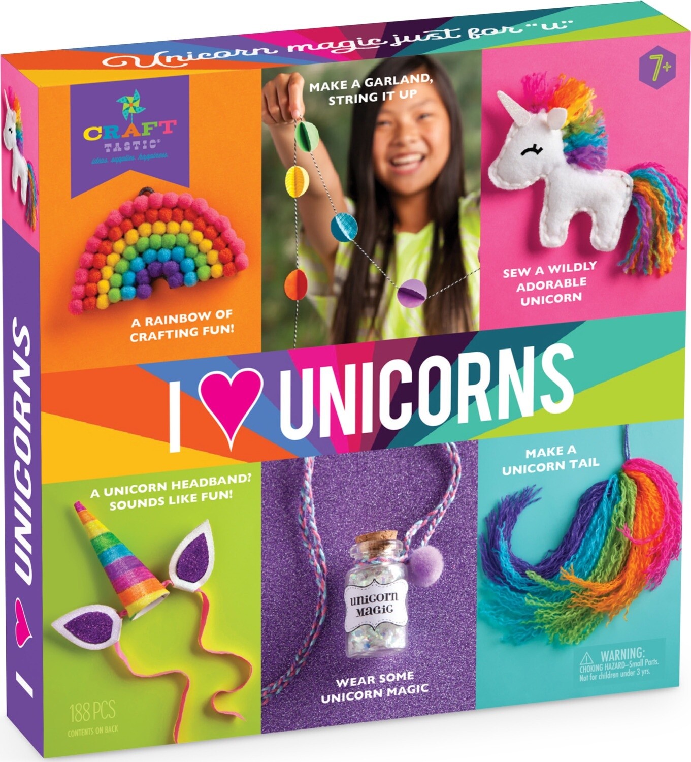 AW008 I LOVE UNICORNS