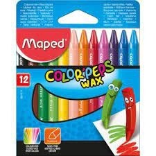 Color Peps Wax Box x12