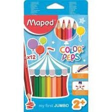 Crayons color-peps maxi x12 jumbo