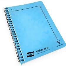 4821146Z NOTEMAKER LINED 120p 53⁄4x83⁄4 TURQUOISE