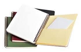 785961 AGE-BAG NOTEBOOK WIREB. LINED 100p 33⁄4x51⁄2 BLACK
