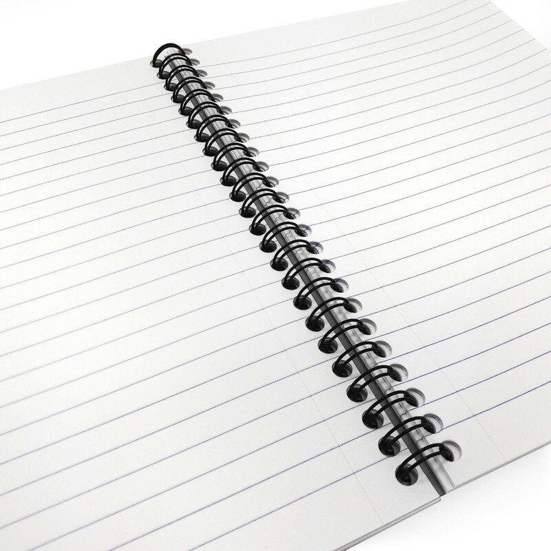 4821146Z NOTEMAKER LINED 120p 53⁄4x83⁄4 TURQUOISE