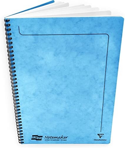 4855Z NOTEMAKER LINED 120p 53⁄4x83⁄4 BLUE