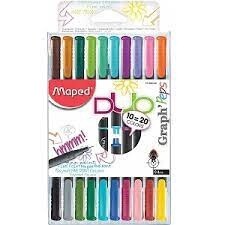 Felt Tip Pen Graph Peps Duo X5