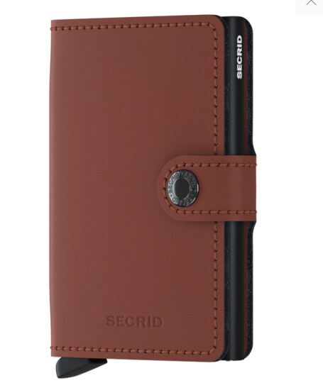 Miniwallet Matte Brick-Black
