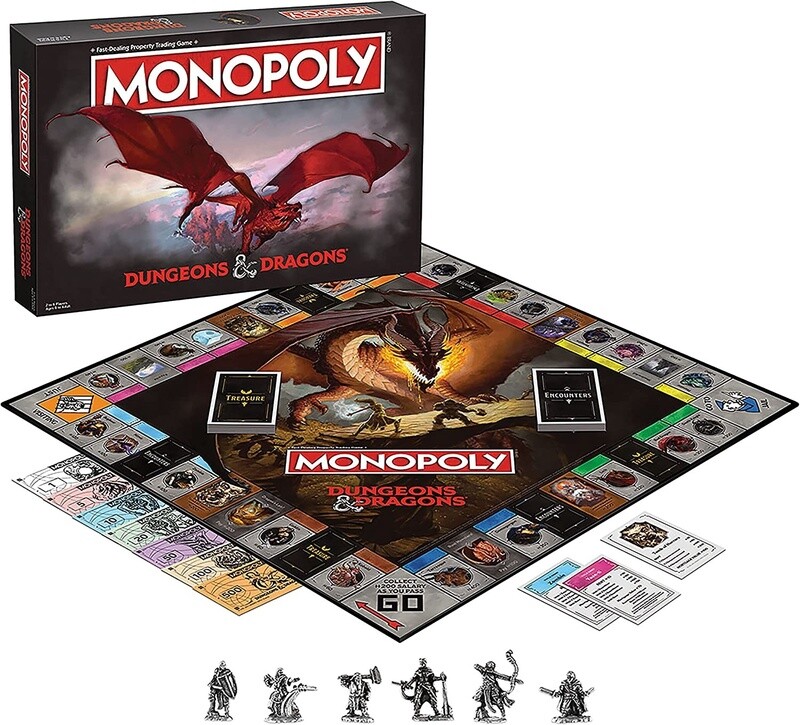 USAMN056-370 Monopoly: Dungeons &amp; Dragons