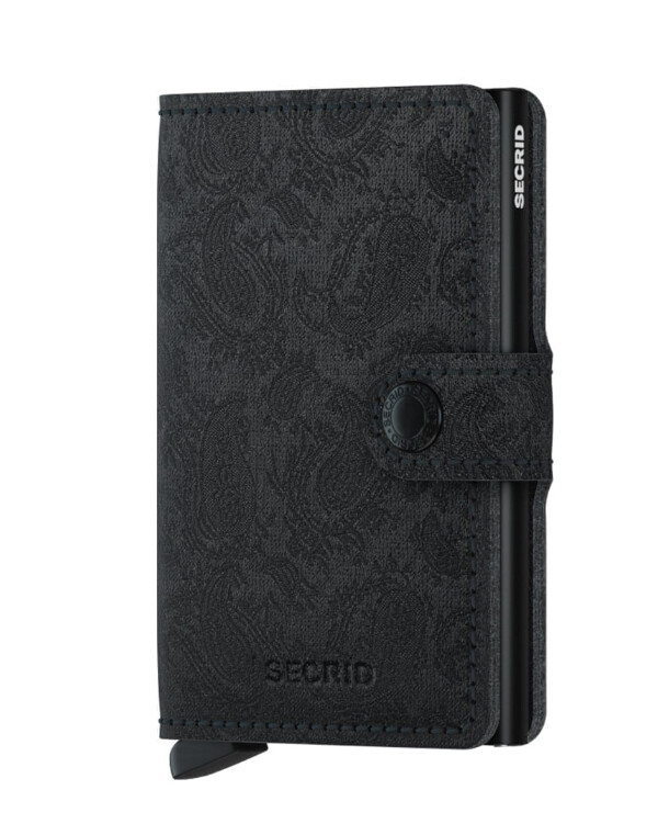 Miniwallet Paisley Black