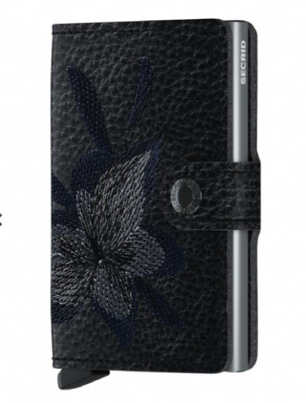 Miniwallet Stitch Magnolia Black