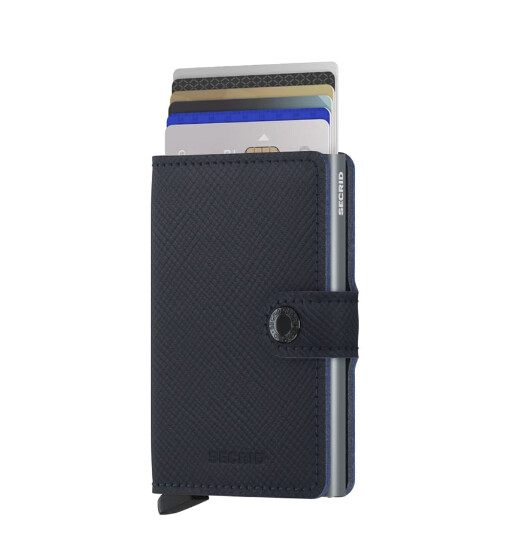 Miniwallet Saffiano Navy