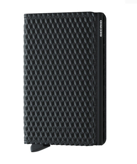Slimwallet Cubic Black
