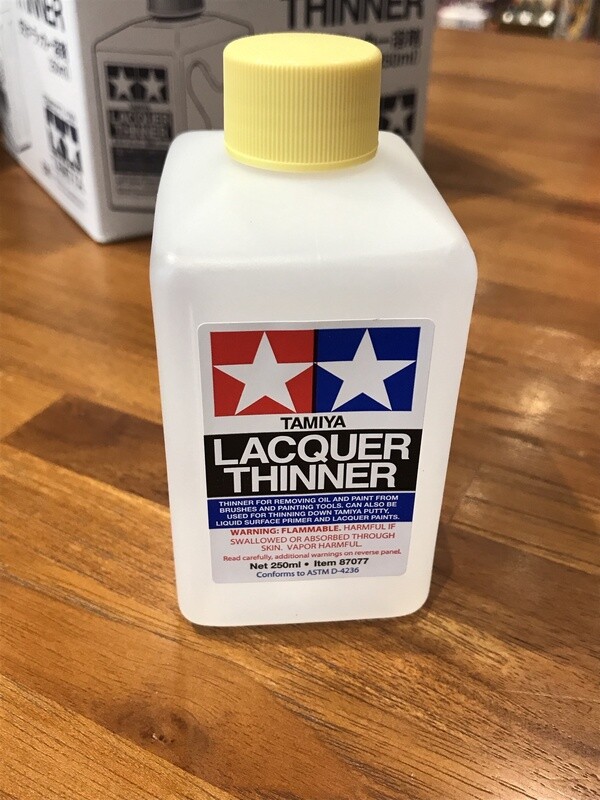 799-87077 TAMIYA LACQUER THINNER (250ml)