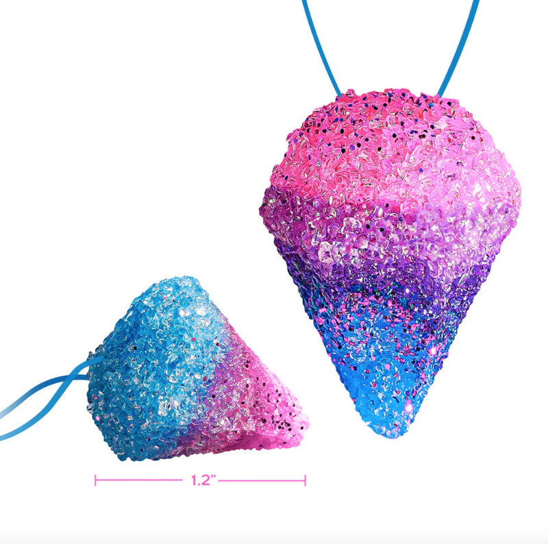 TK551107 Make Your Own Glitter Diamond Necklaces - 3L (EN/FR/ES)