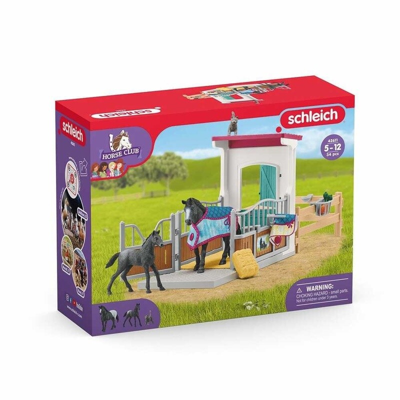 42611 Horse Box with mare and foal