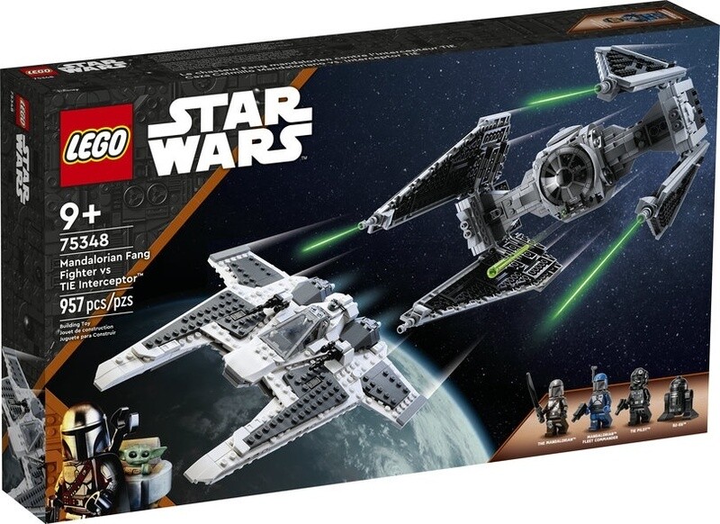 75348 Mandalorian Fang Fighter vs. TIE InterceptorTM