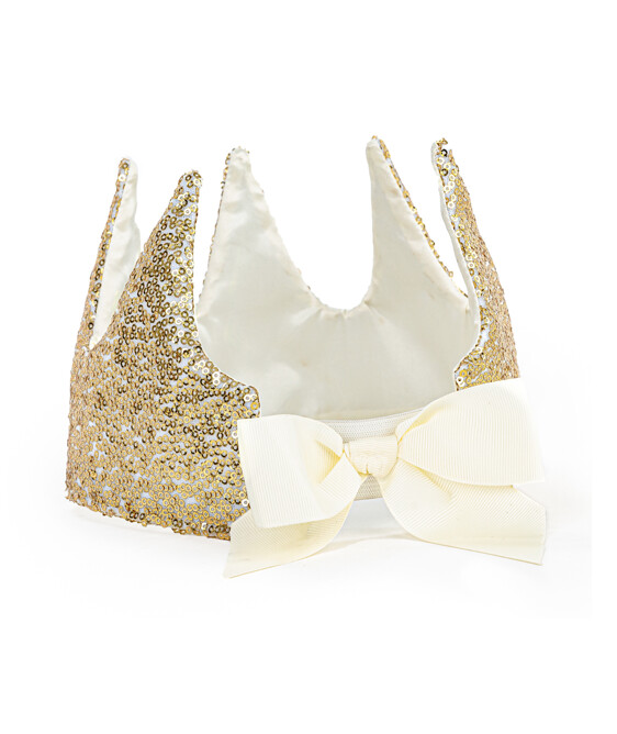 13450 Gracious Gold Sequins Crown