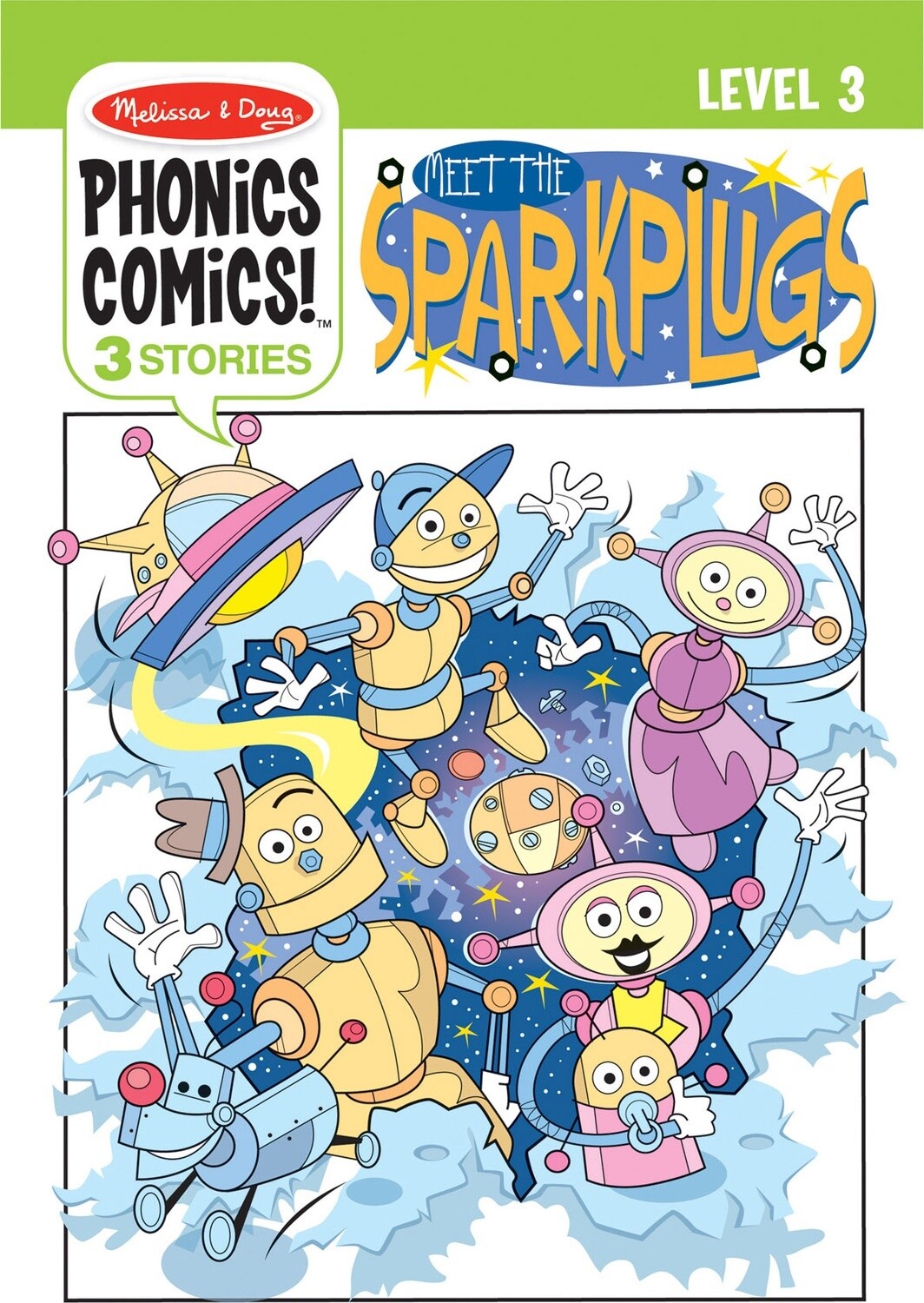 97081 31509 Phonics Comics Level 3 MEET THE SPARKPLUGS