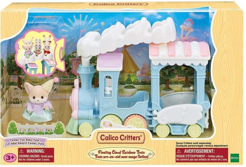 CC2074 Floating Cloud Rainbow Train