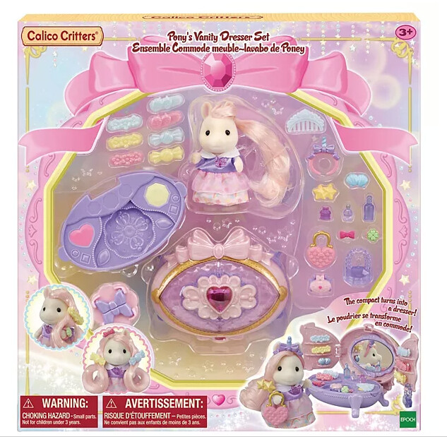 CC2078 Pony&#39;s Vanity Dresser Set
