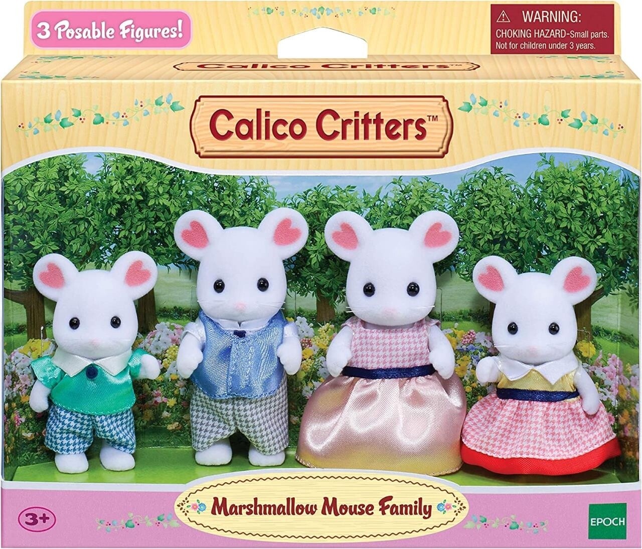 CC1802 Marshmallow Mouse Family