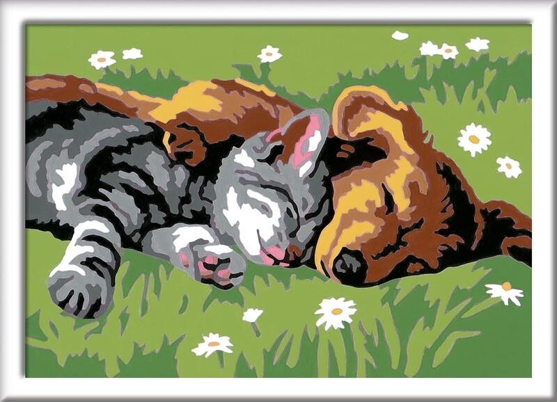 28930 CreART Sleeping Cats and Dogs