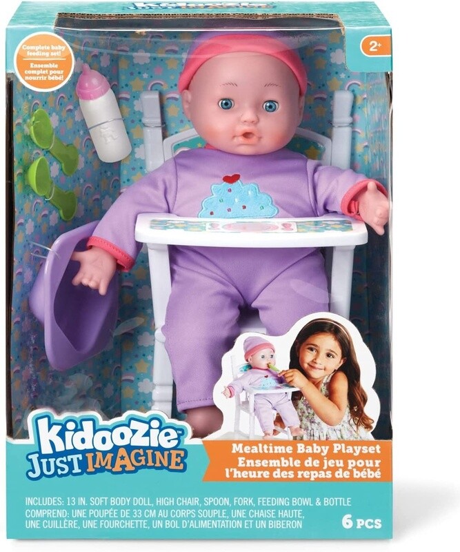 G02703 Mealtime Baby Playset
